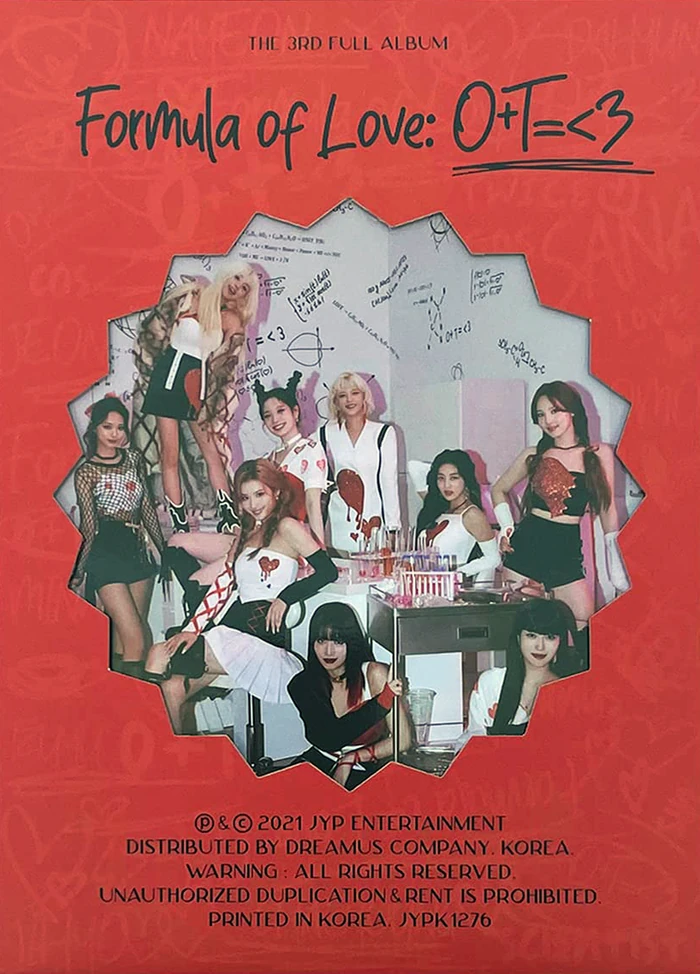 TWICE Formula of Love:O+T=<3 フルコンプリート84枚 TWICE - FORMULA OF LOVE: O+T<3
